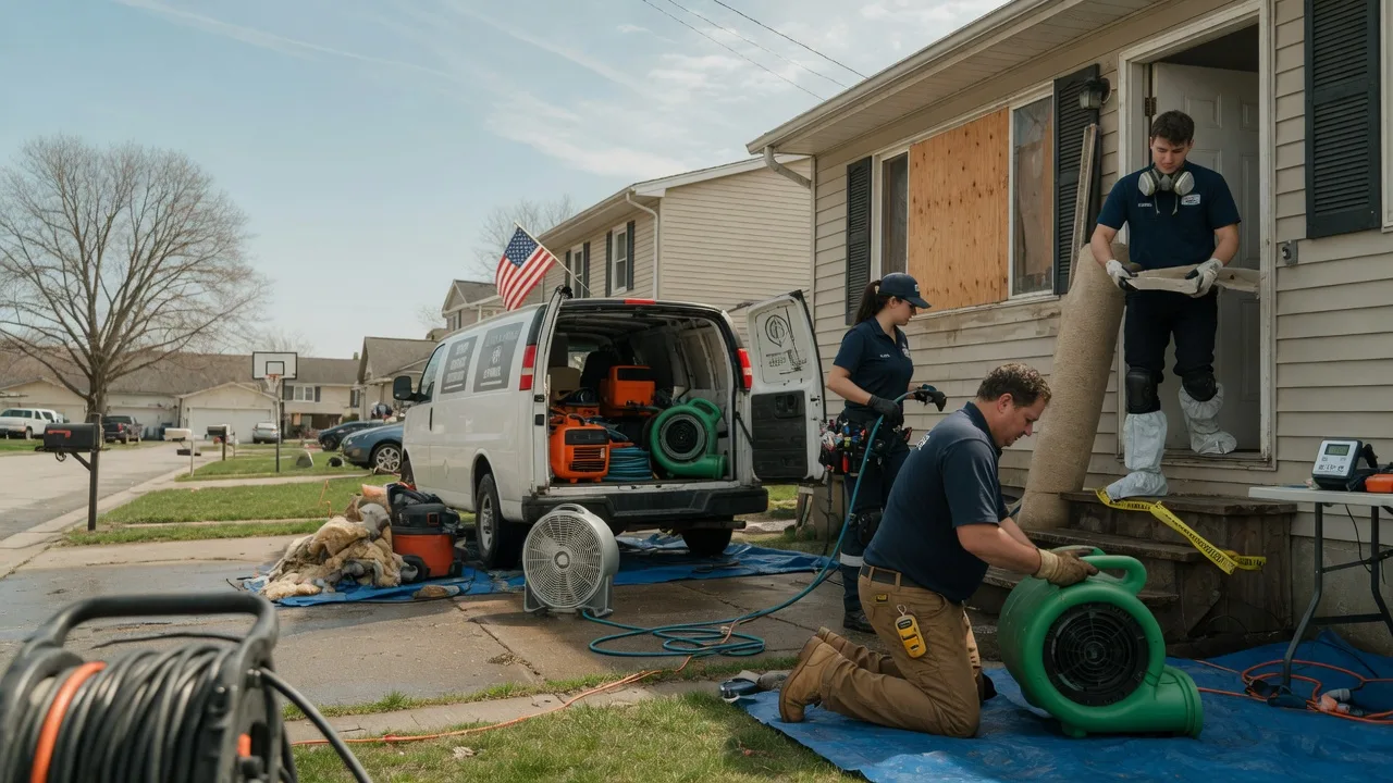 Water Damage Restoration in Nottingham, PA near me